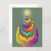 Christmas Hope and Togetherness Feestdagenkaart (Voorkant / Achterkant)