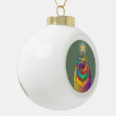 Christmas Hope and Togetherness Keramische Bal Ornament (Links)