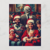 Christmas Horror Family Portrait Briefkaart (Voorkant)