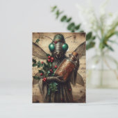 Christmas Horror Insect  Briefkaart (Staand voorkant)