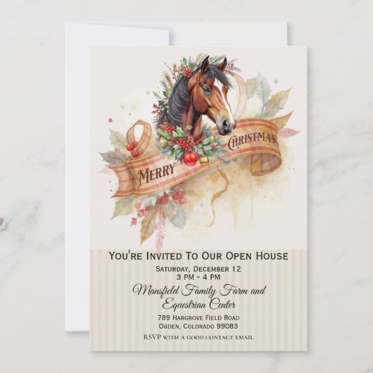 Christmas Horse (Voorkant)