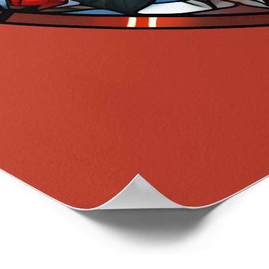 Christmas Horse Poster (Hoek)