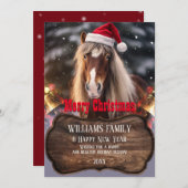 Christmas Horse Ranch Kaart (Voorkant / Achterkant)