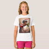 Christmas Horse T-shirt (Voorkant volledig)