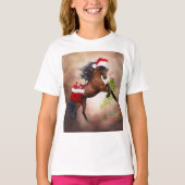Christmas Horse T-shirt (Voorkant)