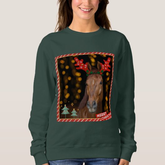 christmas horsie sweater (Voorkant)