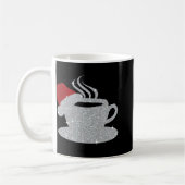 Christmas Hot Coffee Cup Santa's Hat Xmas Holidays Koffiemok (Links)