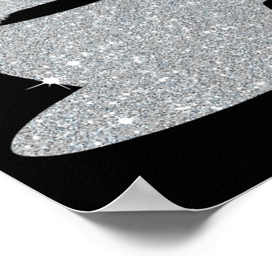 Christmas Hot Coffee Cup Santa's Hat Xmas Holidays Poster (Hoek)