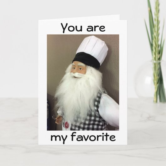 CHRISTMAS HOUDEN VAN MIJN FAV-KOPJE MET VEEL LIEFD FEESTDAGEN KAART (Voorkant)