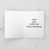 CHRISTMAS HOUDEN VAN MIJN FAV-KOPJE MET VEEL LIEFD FEESTDAGEN KAART (Binnen)