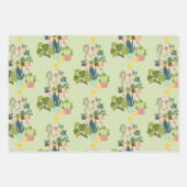 Christmas House Plant Inpakpapier Vel (Voorkant)