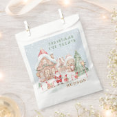 Christmas House Santa Elf's Tree Favoriete Bag Bedankzakje (Geknipt)