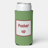 Christmas Humor Koelbox Gift Seltzer Blikjeskoeler (Seltzer Achterkant)