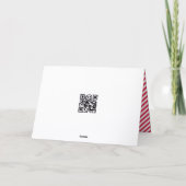 Christmas Humor Naughty Or Nice Check Boxes Kaart (Achterkant)