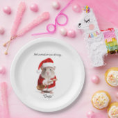 Christmas Humor Not a Creature was roeren Mouse Papieren Bordje (Feest)