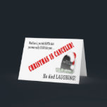 CHRISTMAS - HUMOR - SANTA DIED LAUGHING FEESTDAGEN KAART<br><div class="desc">Een grappige en gekke kerstgroet die zeker een glimlach op hun gezichten zal brengen.</div>