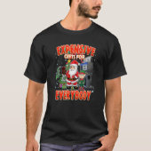 Christmas Humor Santa Expensive T-shirt (Voorkant)