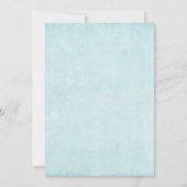 Christmas Husky Dog in a Santa Hat Save The Date (Achterkant)