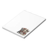 Christmas Husky Dogs Notitieblok (Linkerzijde)