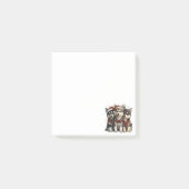 Christmas Husky Dogs Post-it® Notes (Voorkant)