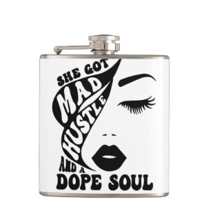 Christmas Hustle Design voor Empowering Women Gift Heupfles