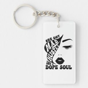 Christmas Hustle Design voor Empowering Women Gift Sleutelhanger