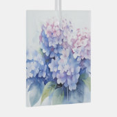 Christmas Hydrangea Glass Ornament (Voorkant Rechts)