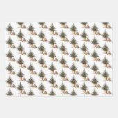 Christmas Hygge Wrapping Paper Flat Sheet Set van  (Voorkant)