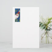 CHRISTMAS I LETTER/SANTA CLAUS MET RED RIBBON BRIEFPAPIER (Staand voorkant)