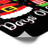 Christmas I Survived 67 Days Of School Funny Six S Poster (Hoek)