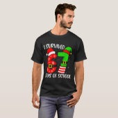 Christmas I Survived 67 Days Of School Funny Six S T-shirt (Voorkant volledig)