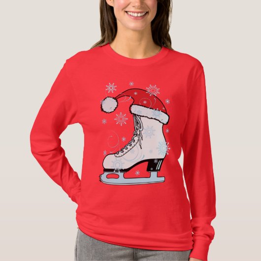 Christmas Ice Schaats shirt (Voorkant)