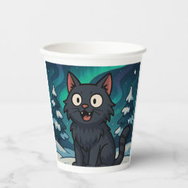 Christmas Icelandic Yule Cat  Papieren Bekers