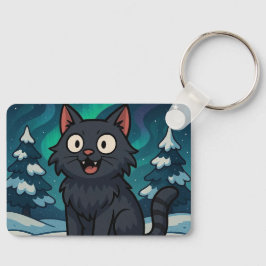 Christmas Icelandic Yule Cat  Sleutelhanger