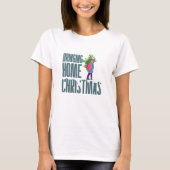 Christmas Illustrated Holiday T-Shirt (Voorkant)