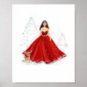 Christmas Illustration Poster (Voorkant)