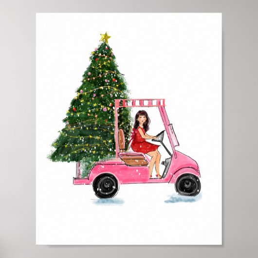 Christmas illustration  poster (Voorkant)