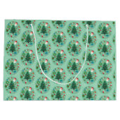 Christmas Illustrations Holiday Groot Cadeauzakje (Achterkant)