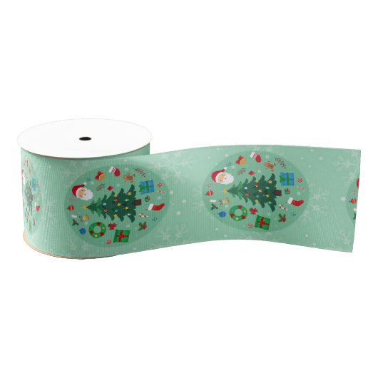 Christmas Illustrations Holiday Grosgrain Lint (Spoel)