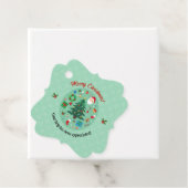 Christmas Illustrations Holiday Party Bedankjes Labels (In situ)