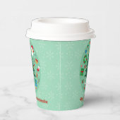 Christmas Illustrations Holiday Party Papieren Bekers (Rechts)