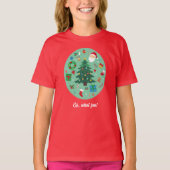 Christmas Illustrations Holiday T-shirt (Voorkant)