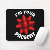 Christmas Im Your Present  Muismat (Met muis)