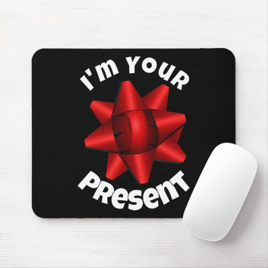 Christmas Im Your Present  Muismat (Met muis)