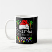 Christmas In August Squad Funny Summer Xmas Men Wo Koffiemok (Links)