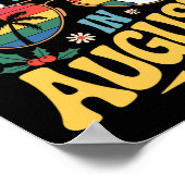 Christmas In August Summer Lover Men Women Kids Ch Poster (Hoek)