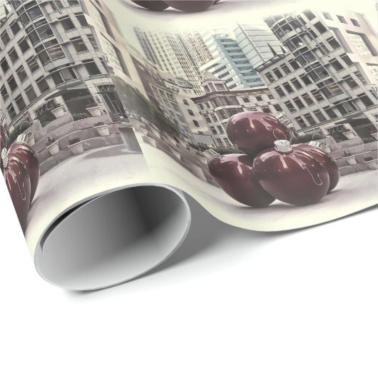 CHRISTMAS IN DE STAD CADEAUPAPIER (Rol Hoek)