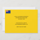 CHRISTMAS IN DE SUMMERTIME New Zealand BBQ Kaart (Achterkant)