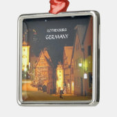 CHRISTMAS IN DUITSLAND METALEN ORNAMENT (Links)