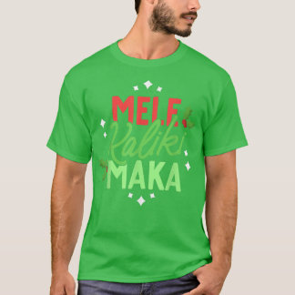 Christmas In Hawaii Mele Kalikimaka Hawaiian Holid T-shirt